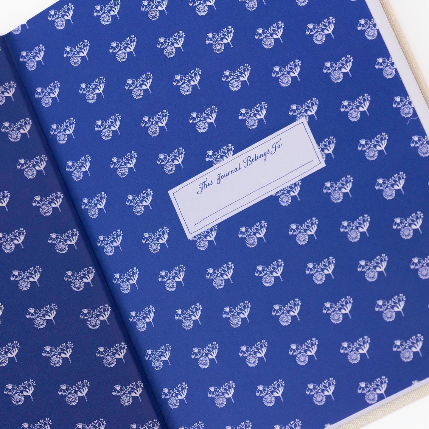 3P4 X Moomin® - Moomintroll Garden Embroidered Journal - Image 4