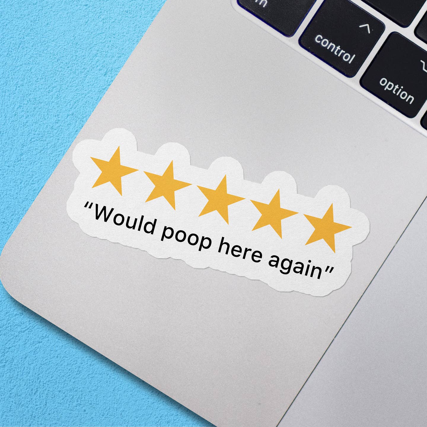 5 Star Poop Sticker - Image 2