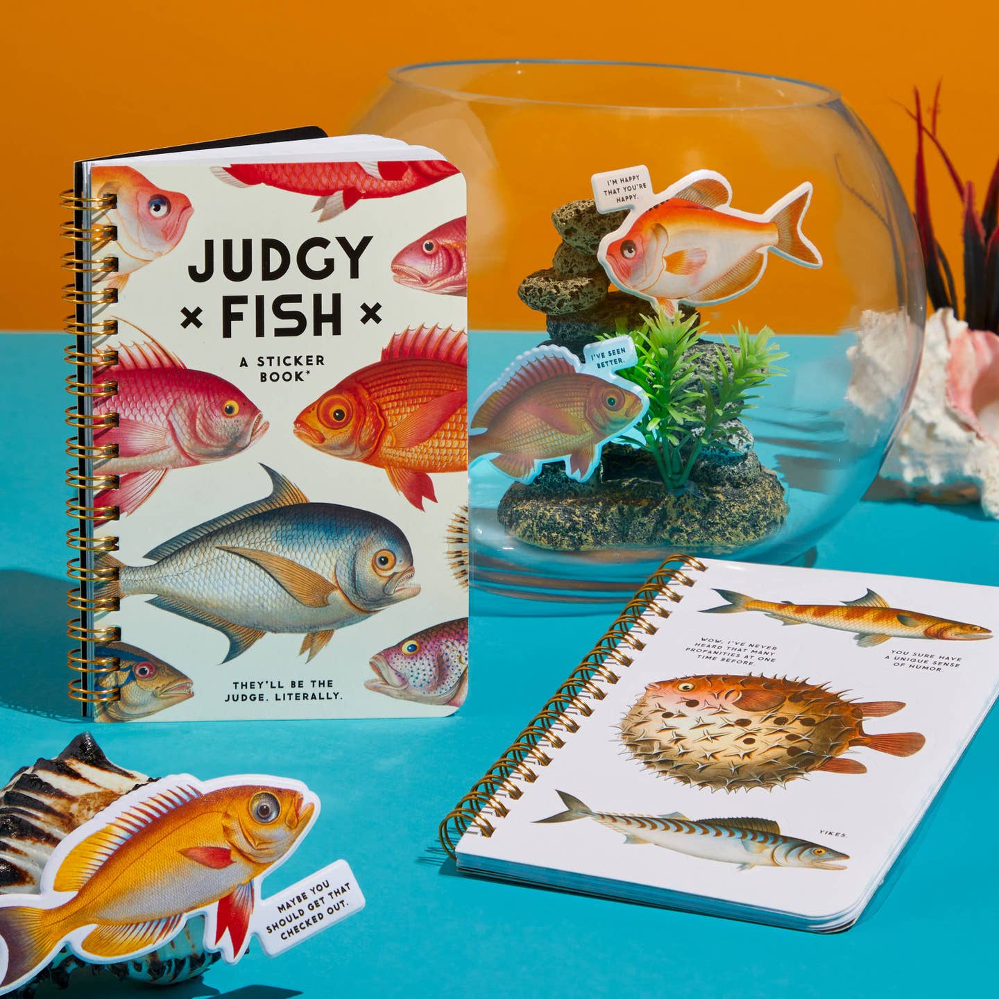 Judgy Fish Sticker Book - Image 2