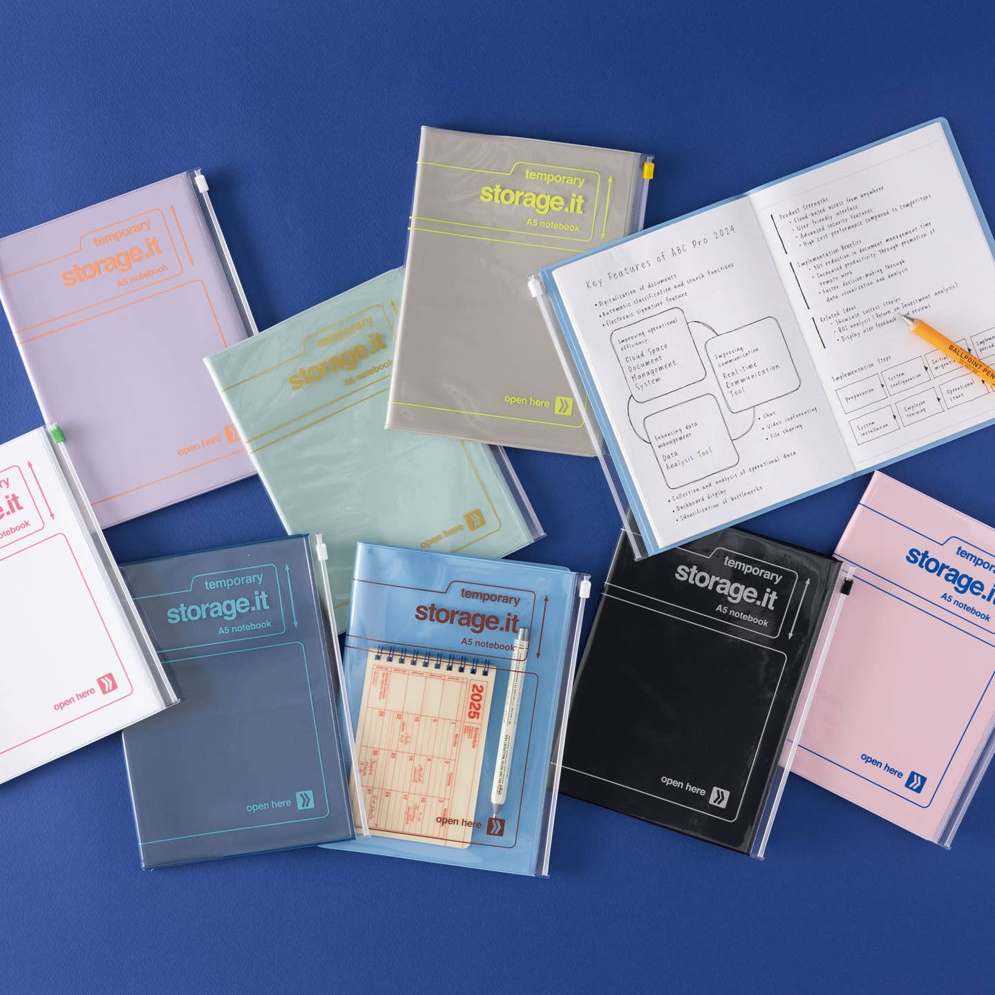 A5 Eco-Friendly Refillable Notebook / Storage.It - Image 4