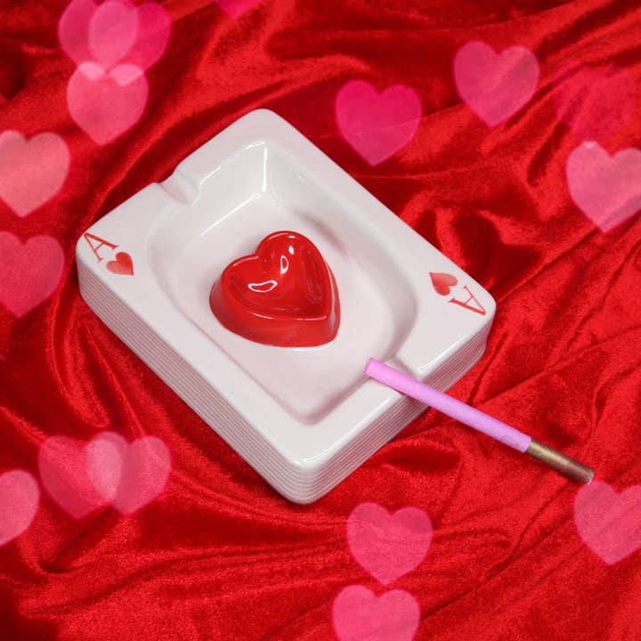 Ace of Hearts Ashtray