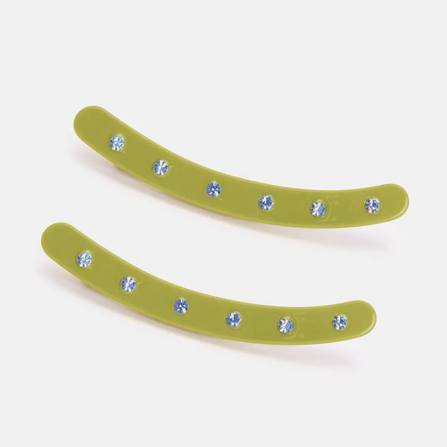Allie Clip - Large Chartreuse