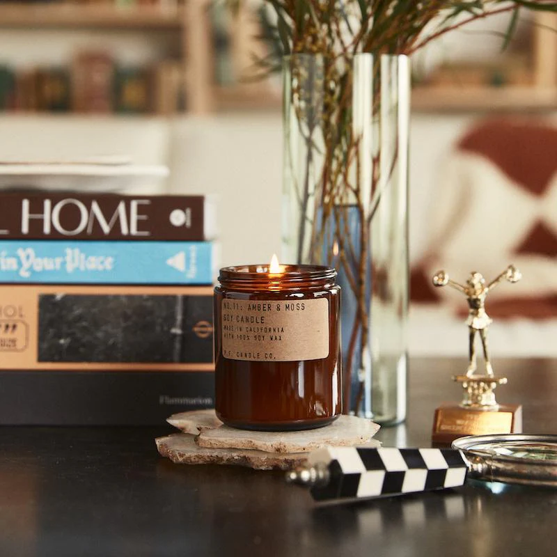 Amber & Moss - 7.2 oz Standard Soy Candle - Image 2