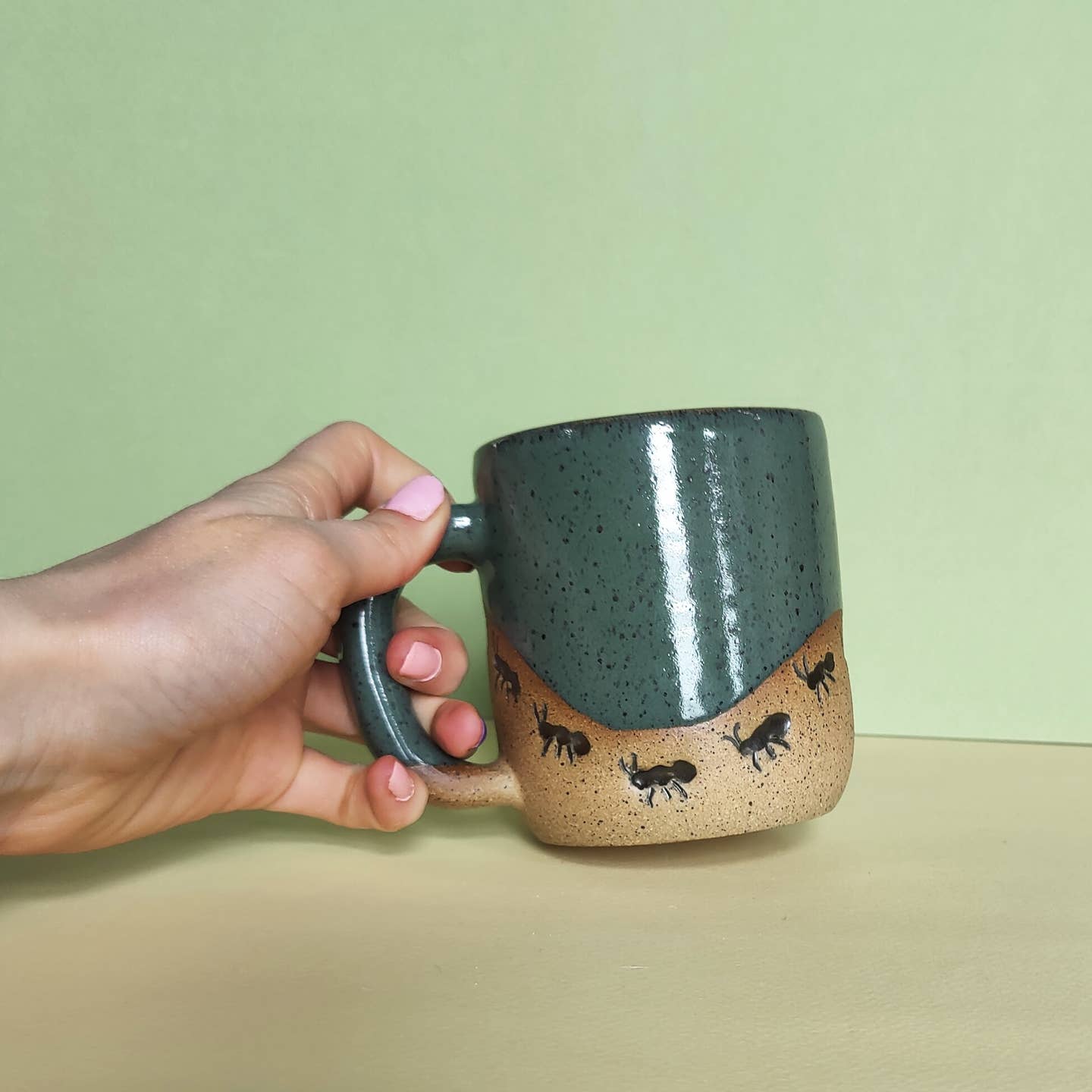 Ant Stamped Mug - Image 4