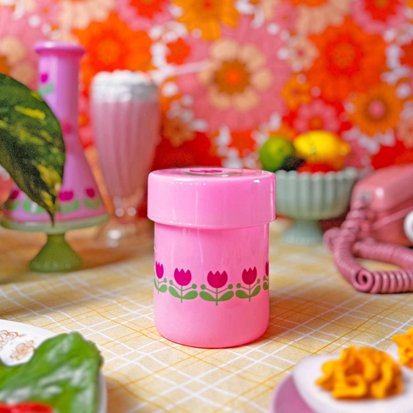Atomic Tulip Jar