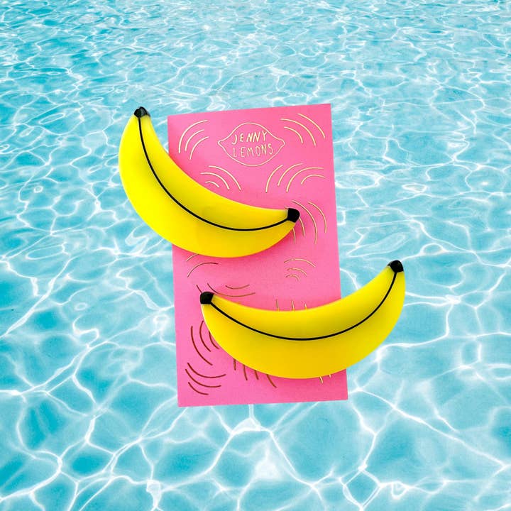 Banana Alligator Hair Clip Set - Image 5