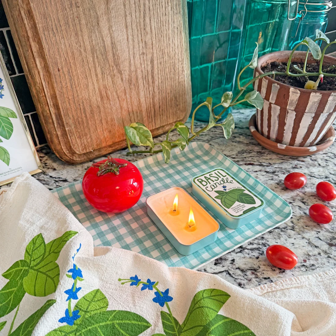 Basil Candle - Image 6