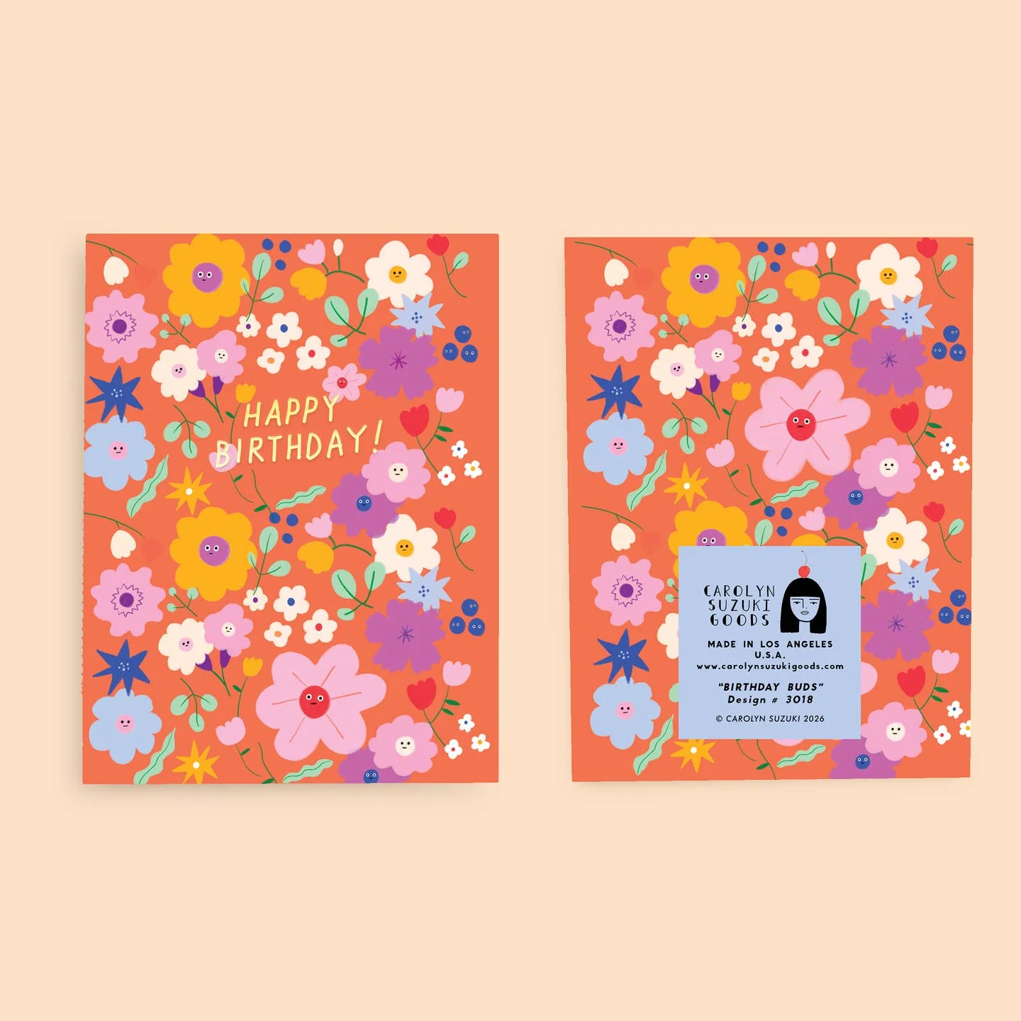 Birthday Buds Card - Image 2