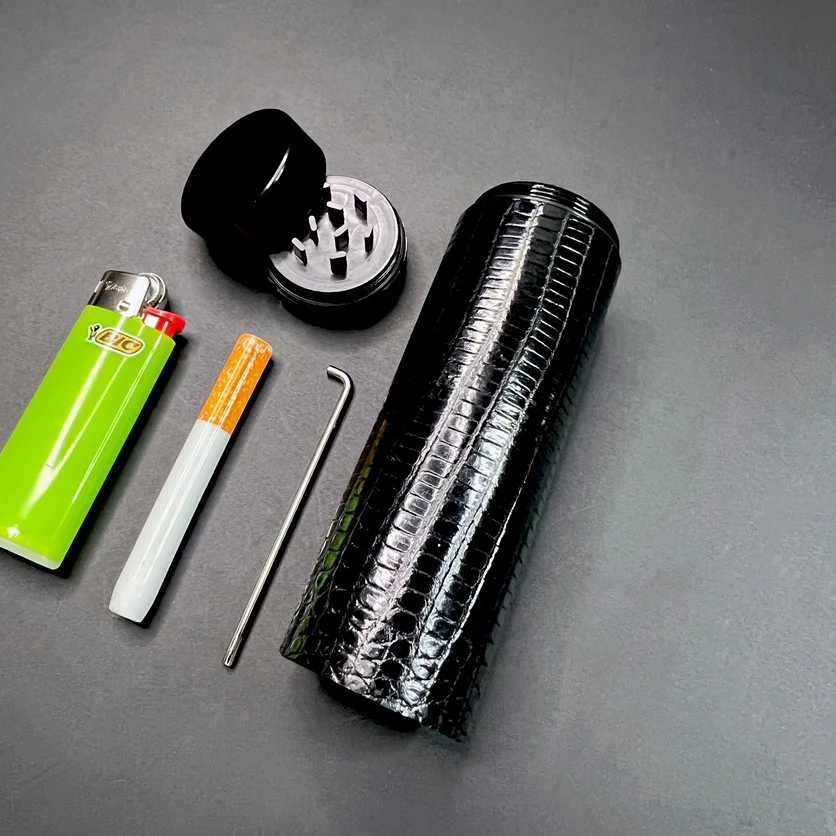 Black Lizard Cigarette Case - Image 7