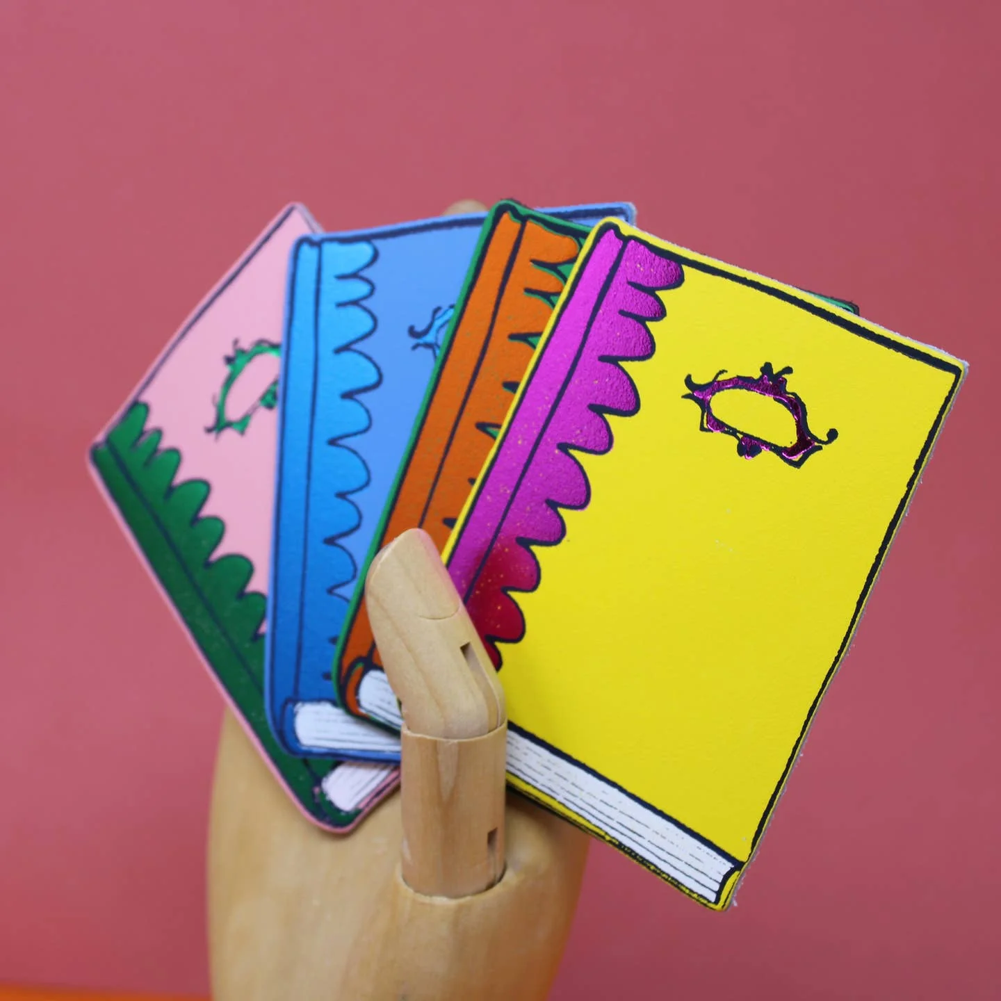 Book Coasters - Set of 4 - Image 3