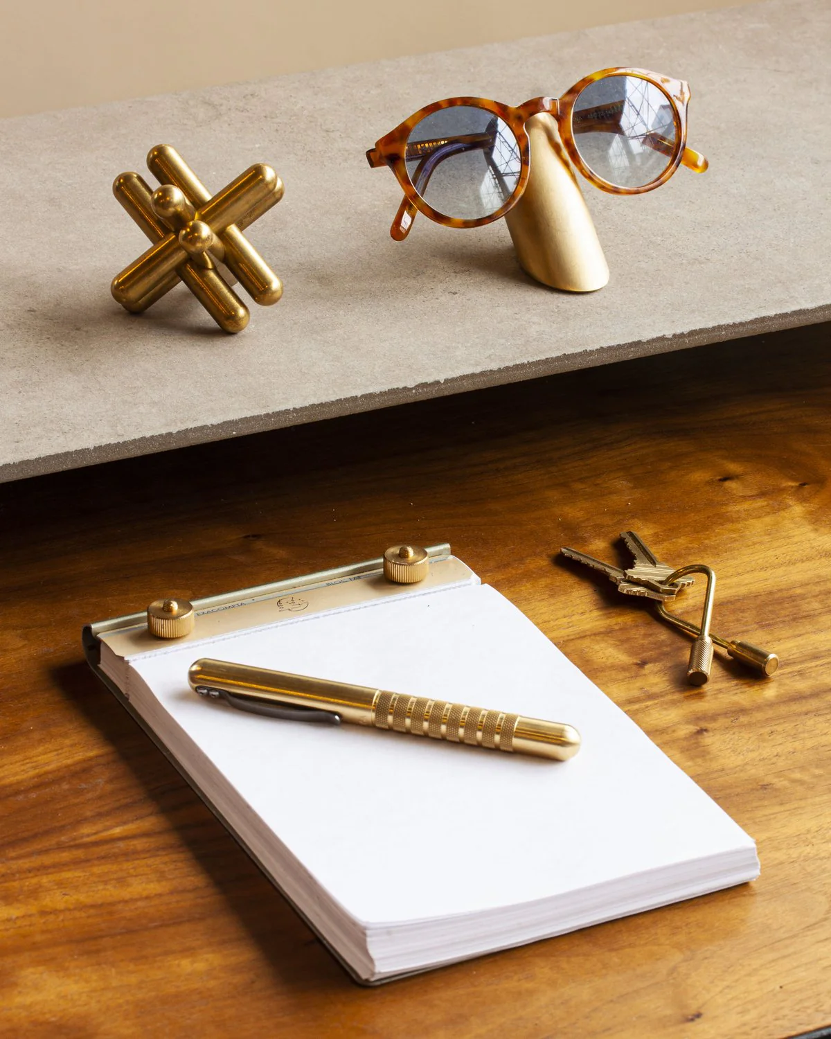 Eyewear Stand - Brass - Image 3