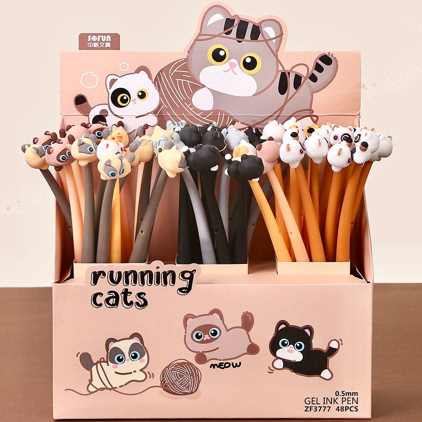 Running Cat Gel Pen - Image 2