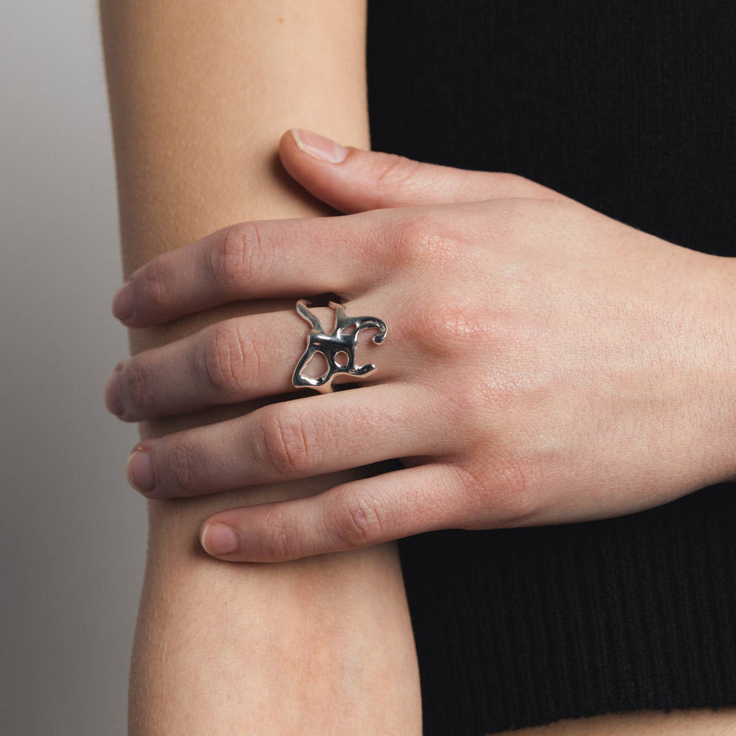 Butterfly Ring - Sterling Silver - Image 3