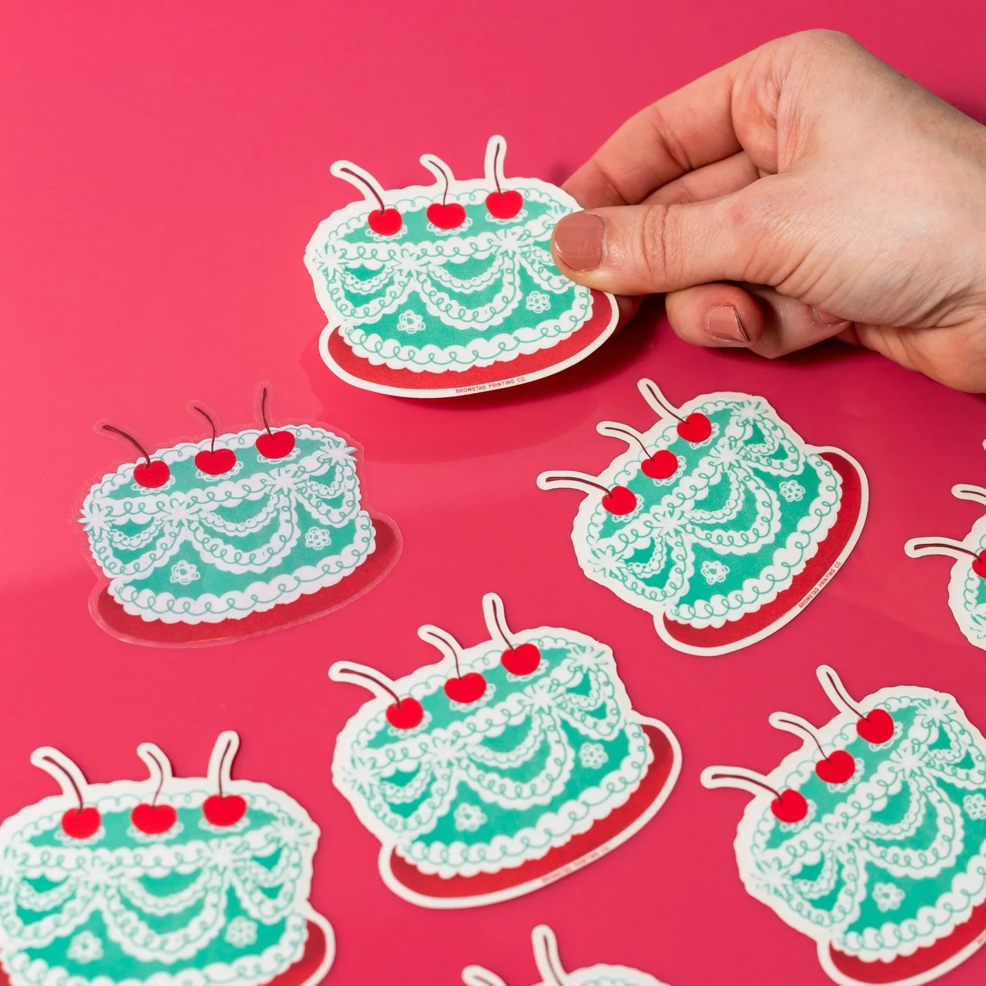 Cake Clear Sticker - Image 2