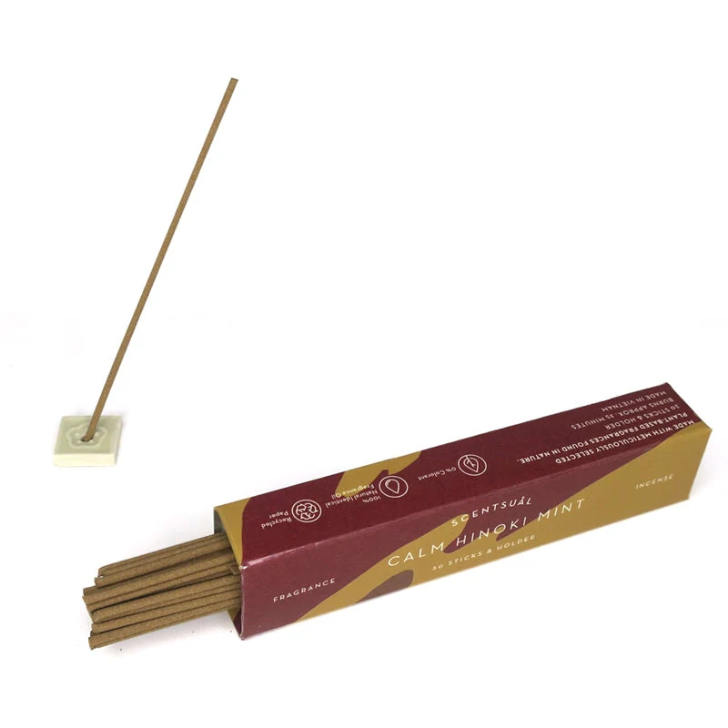 Calm Hinoki Mint Incense Sticks - Image 3