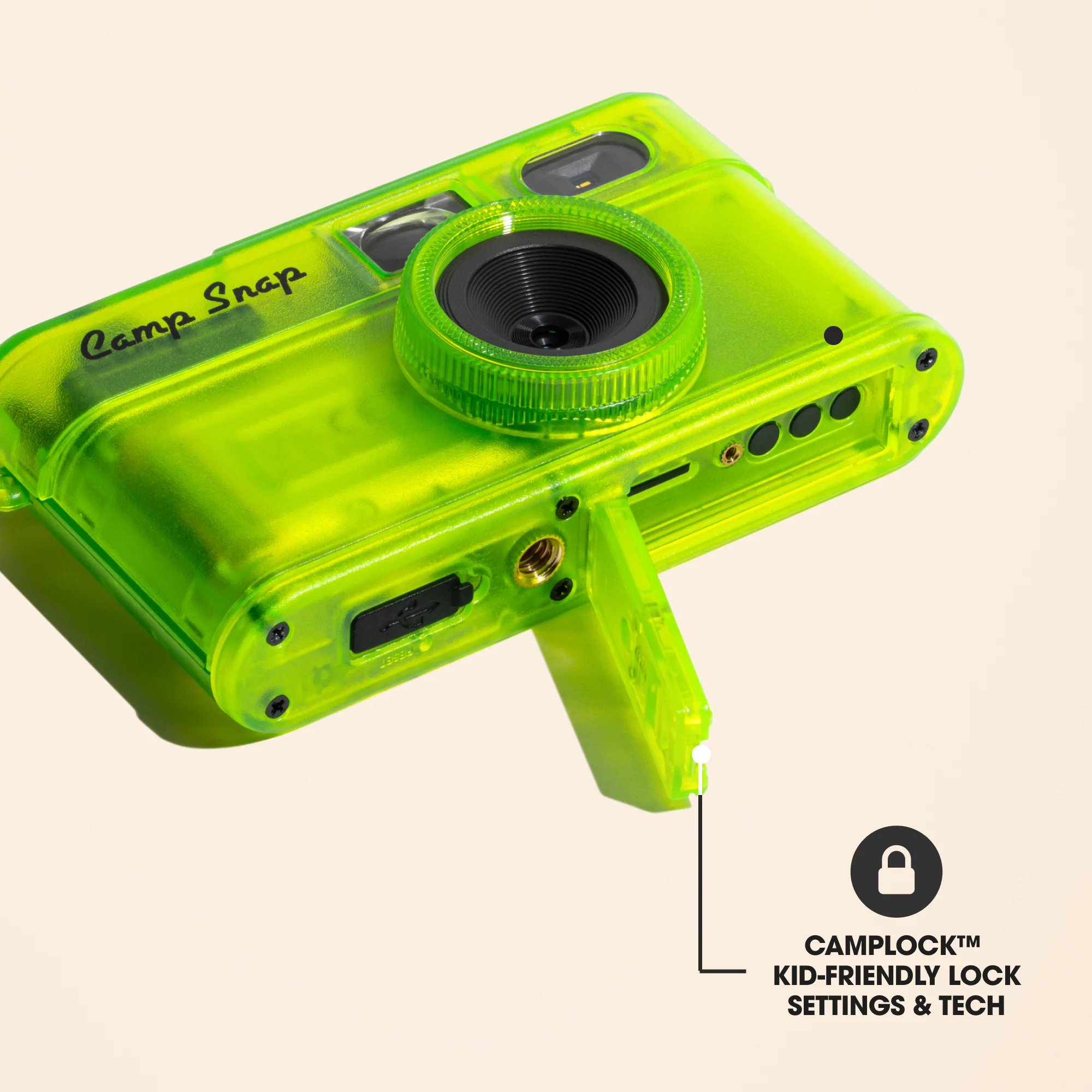 Camp Snap V201 Camera - Twisted Lime - Image 5