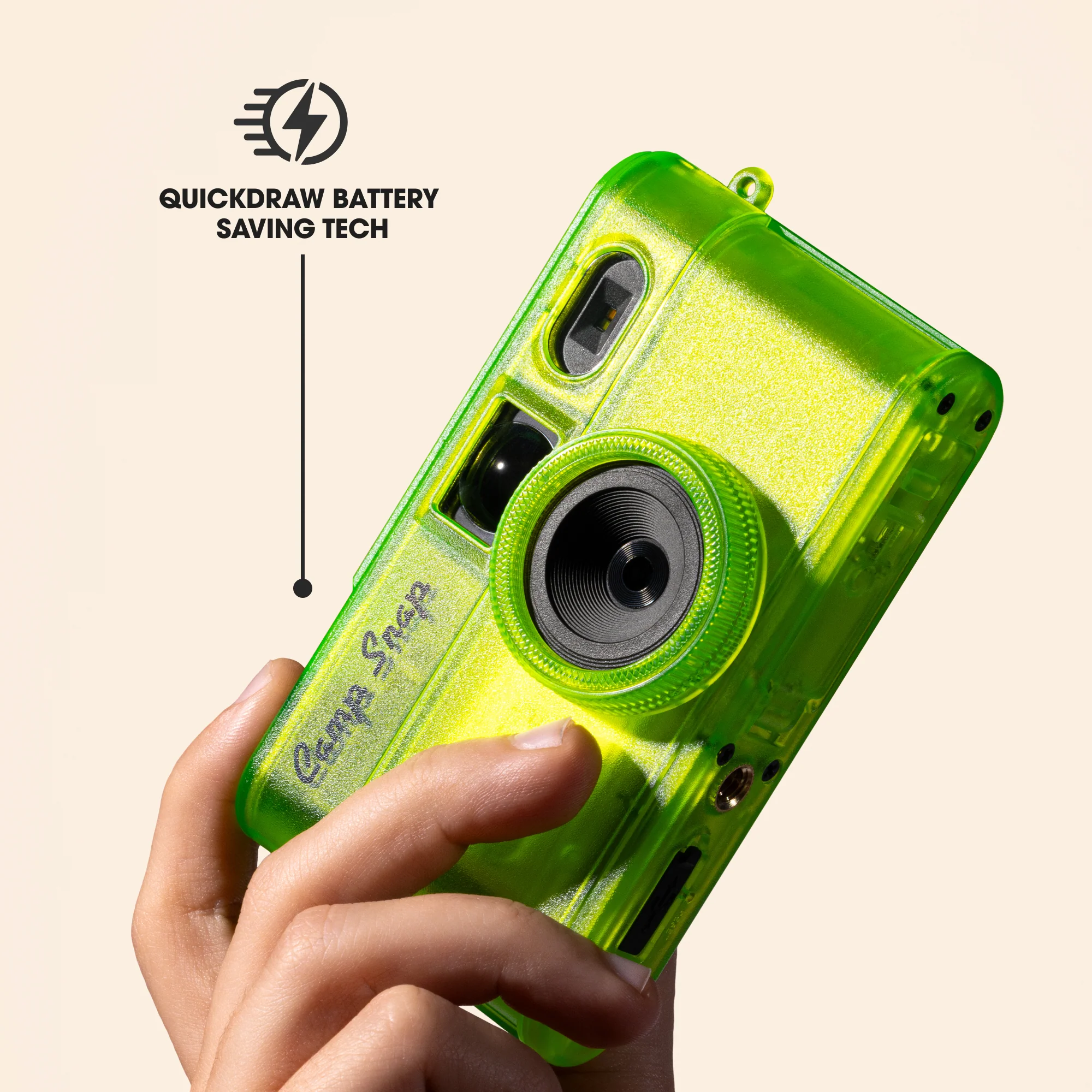 Camp Snap V201 Camera - Twisted Lime - Image 6