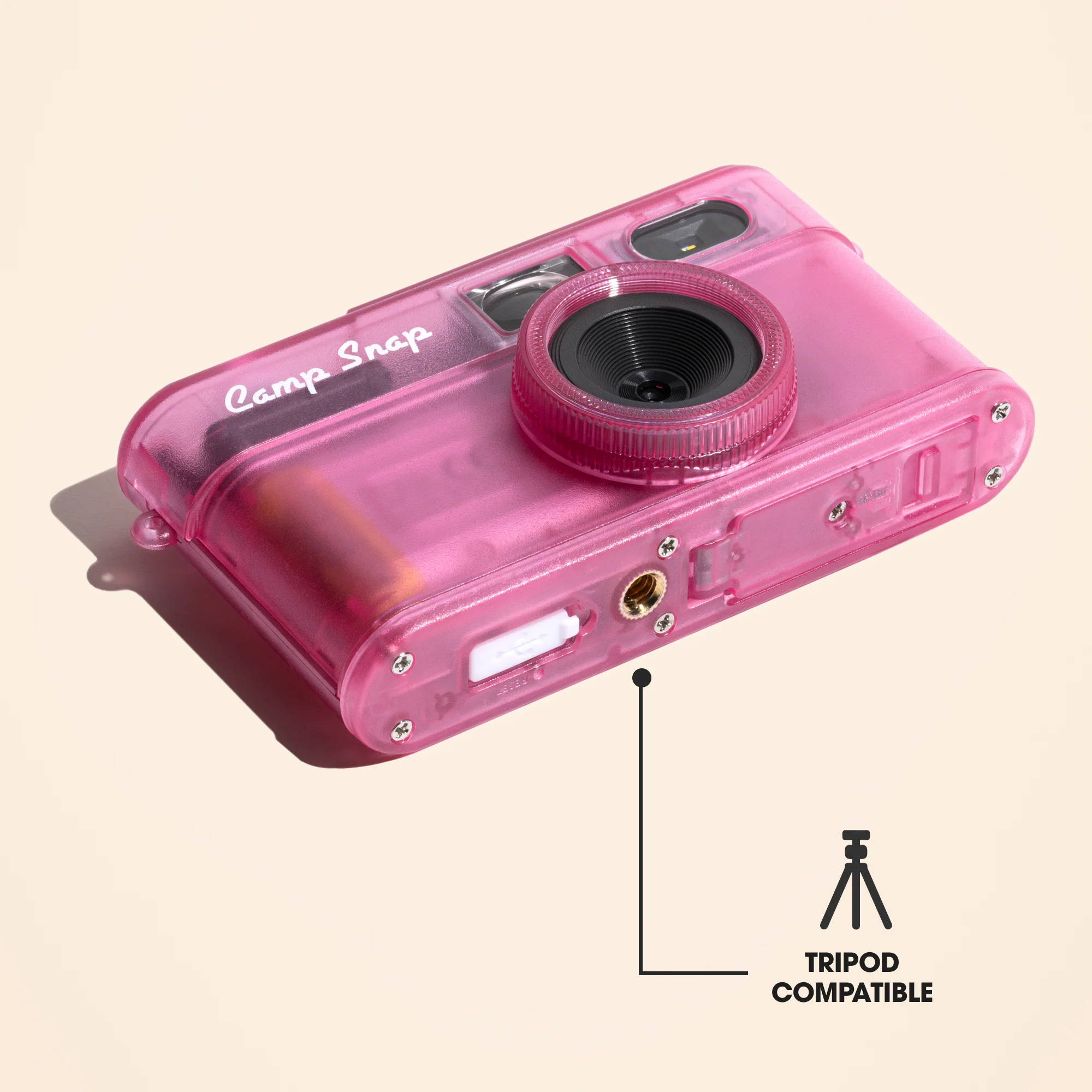 Camp Snap V201 Camera - Strawberry Splash - Image 8