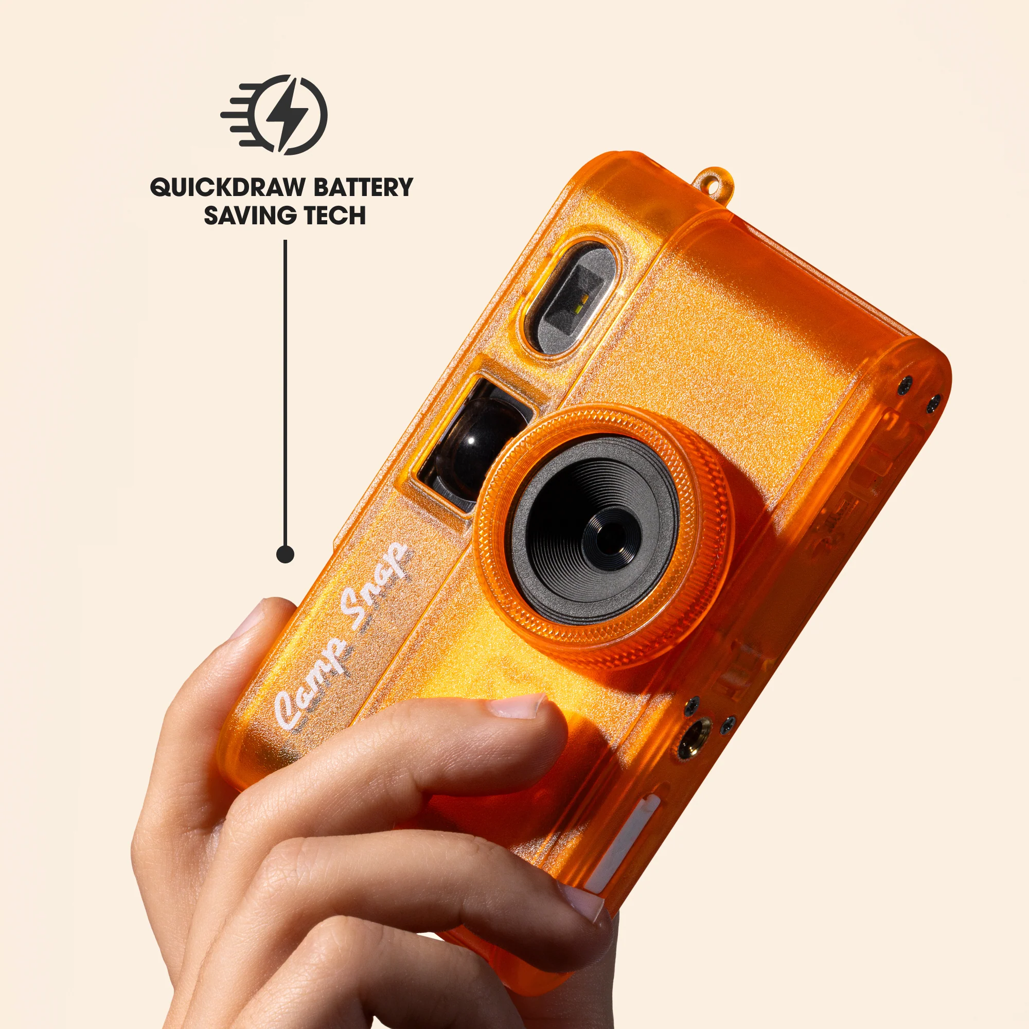 Camp Snap V201 Camera - Tangerine Drift - Image 6