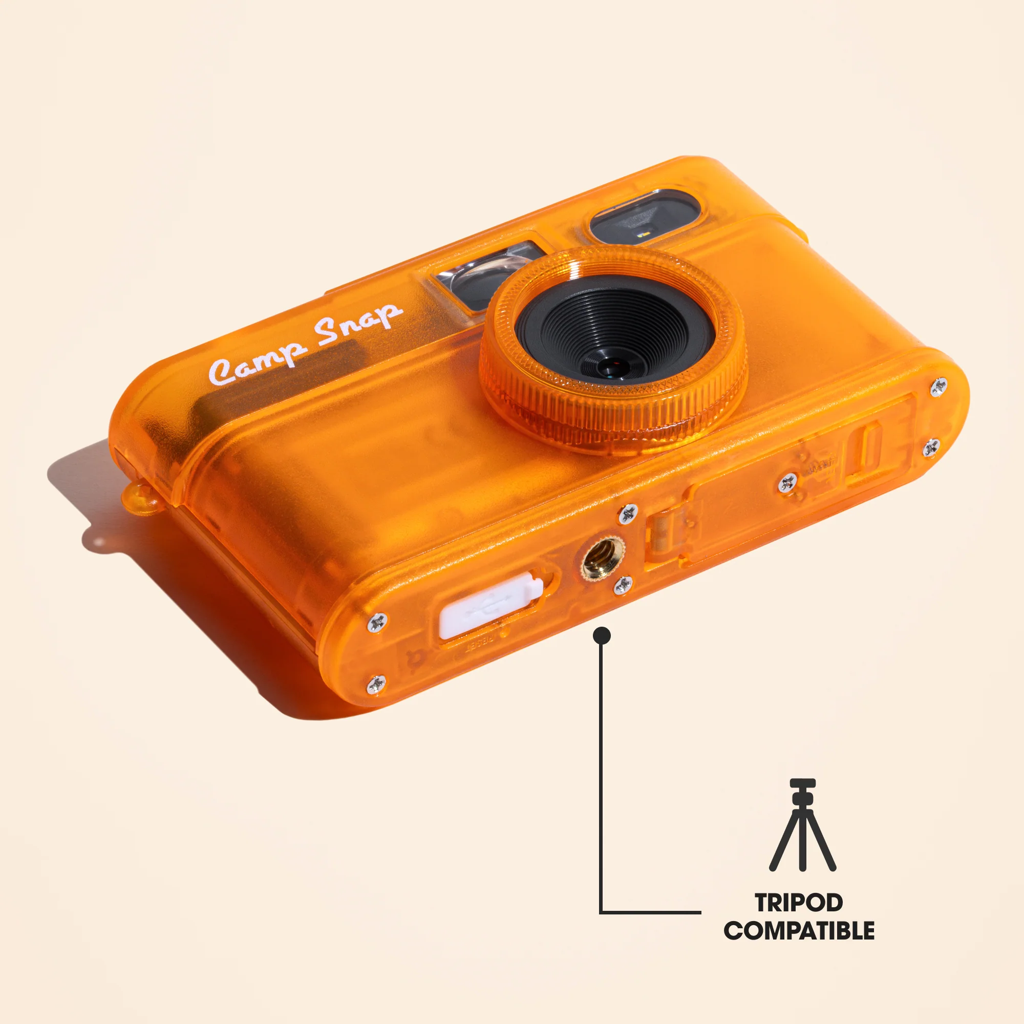Camp Snap V201 Camera - Tangerine Drift - Image 8
