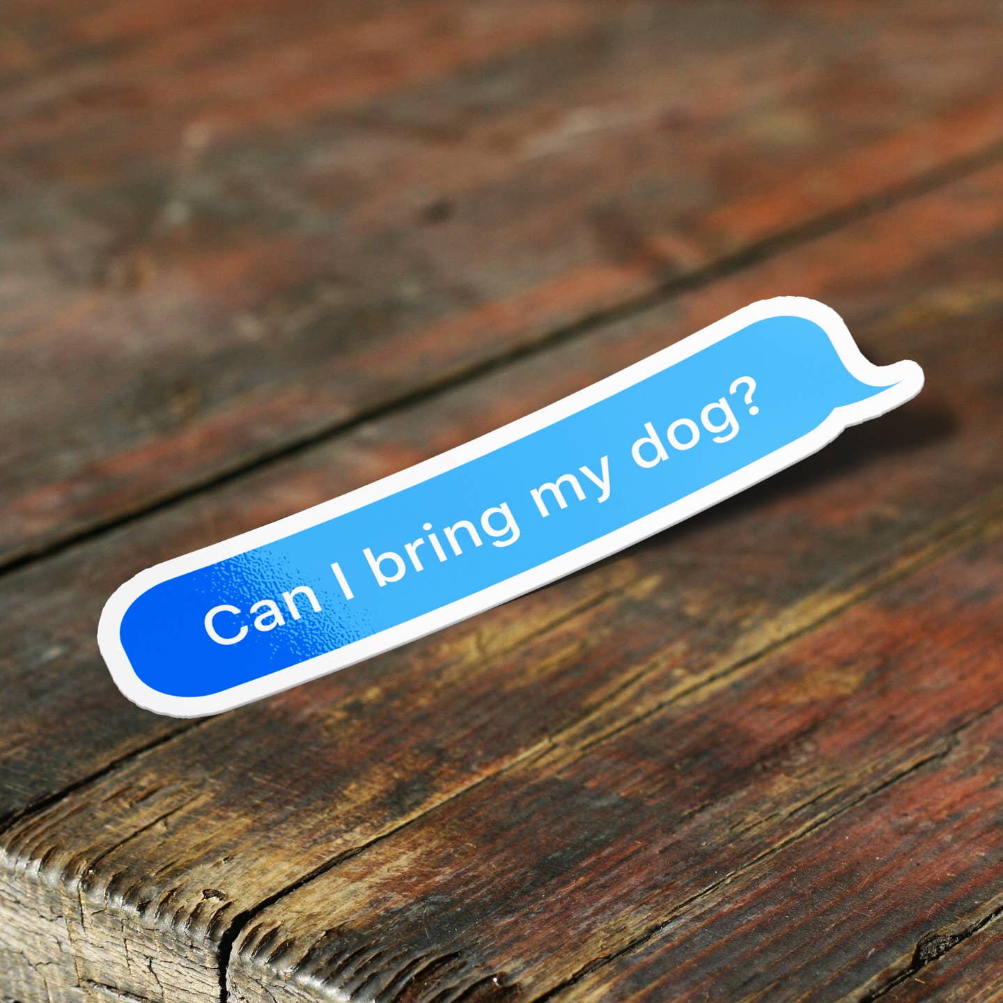 Can I Bring My Dog Sticker - Image 2