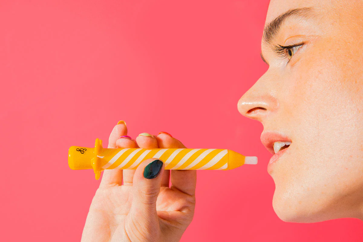 Candle Pipe - Butter yellow - Image 2
