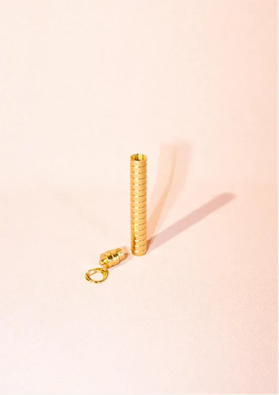 Carry Case/Holder Keychain - Gold - Image 2