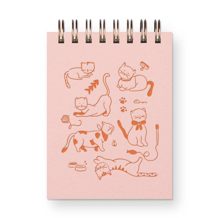 Cat Doodle Mini Jotter Notebook