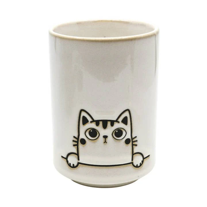Square Cat Yunomi Tea Cup