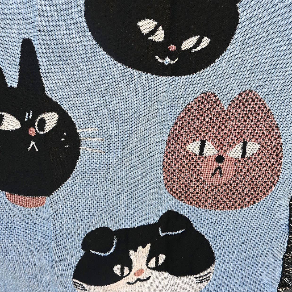 "Cats" Throw Blanket - Image 3