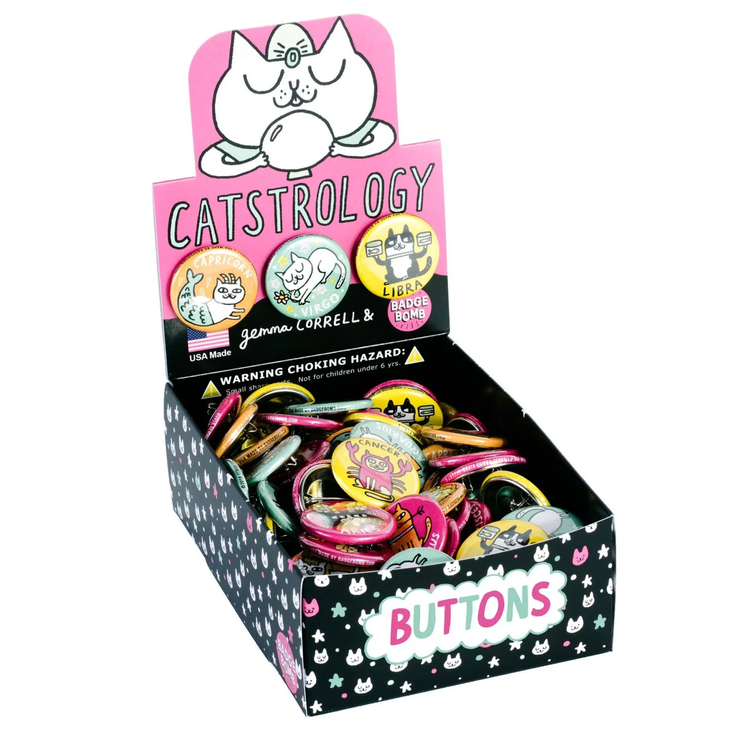 Catstrology 1.25" Buttons
