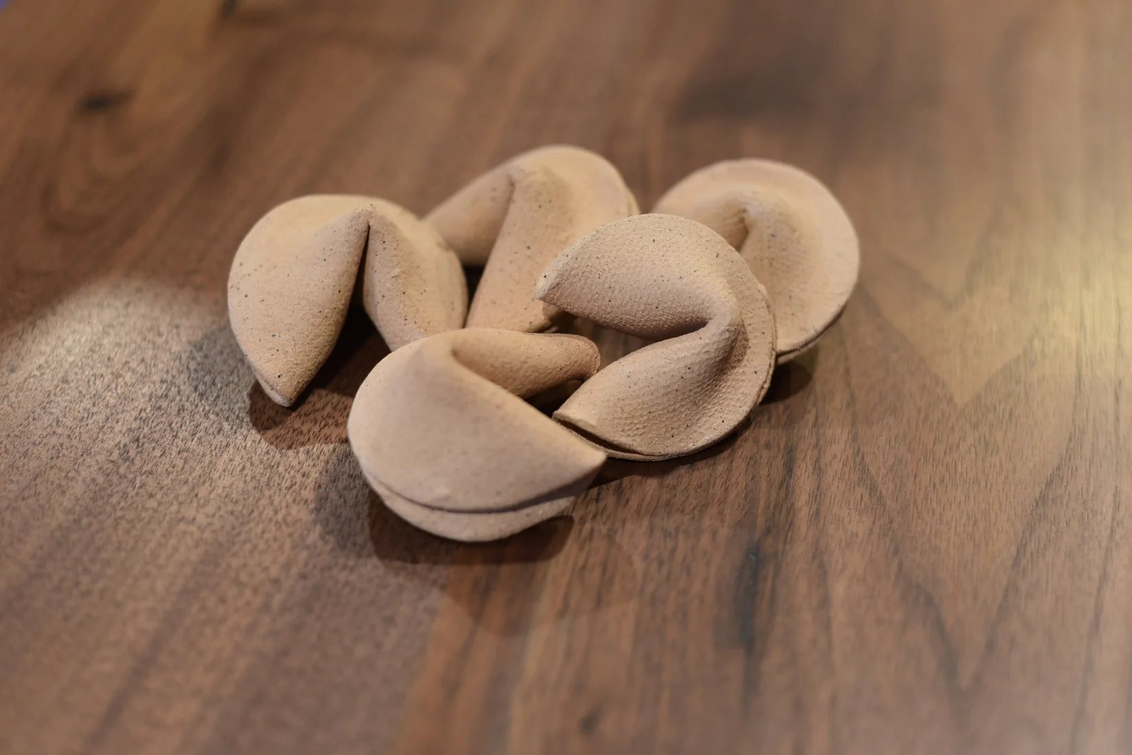 Ceramic Fortune Cookie with Take Out Box - Image 3