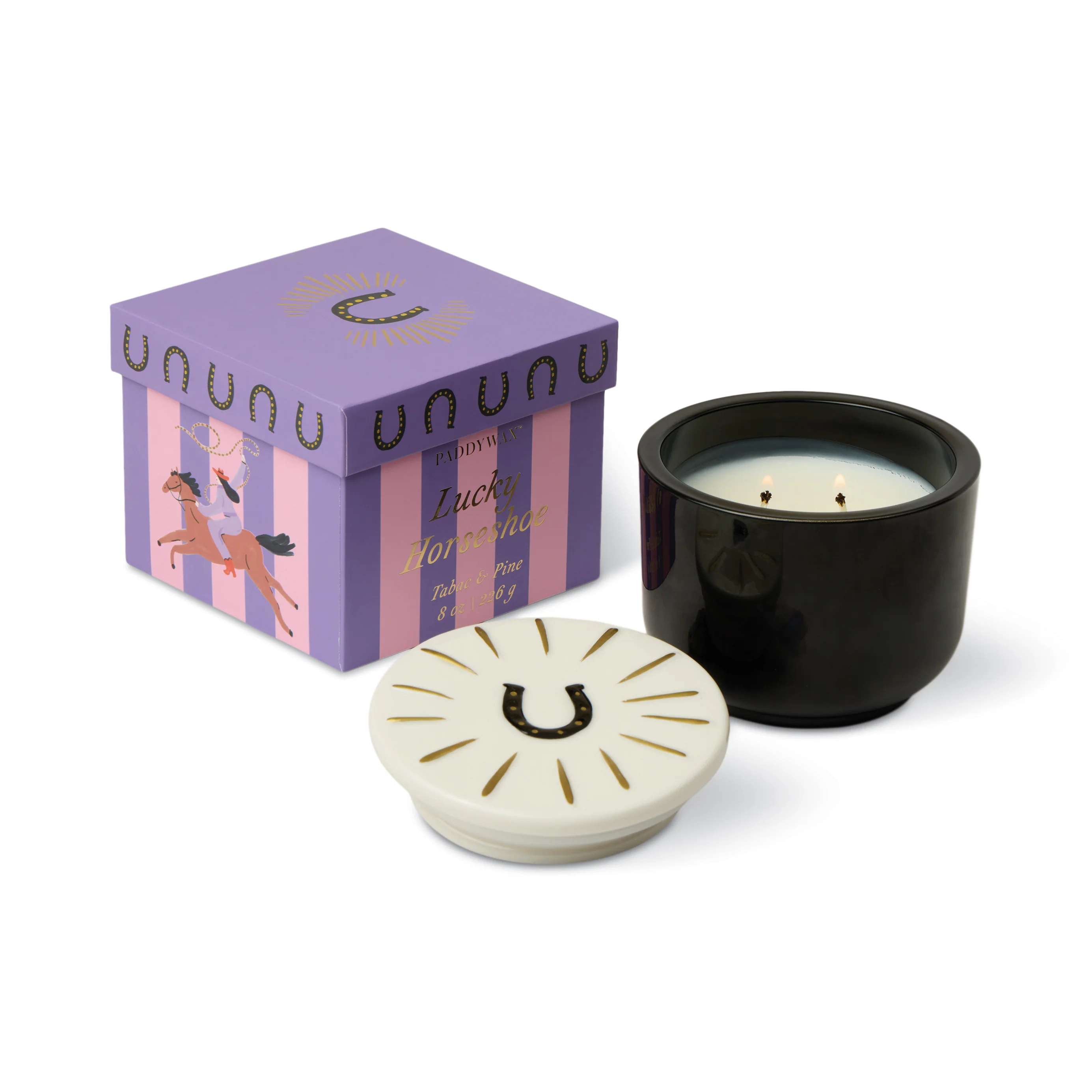 Charmed 8oz Candle - Tabac & Pine - Image 2