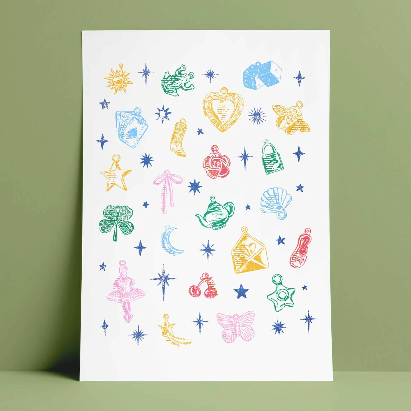 Charms Print