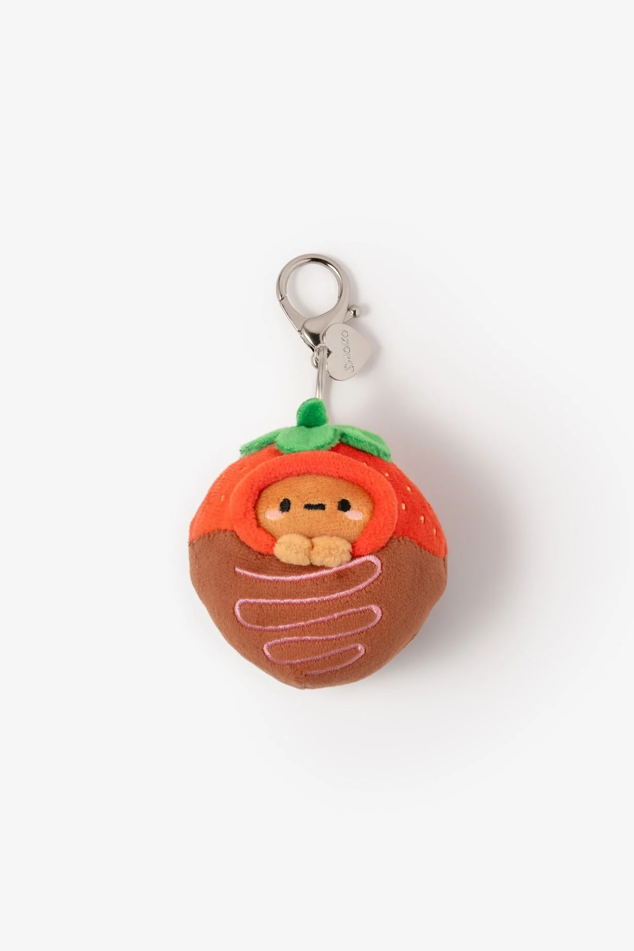 Chocolate Strawberry Tayto Potato Bag Charm - Image 2