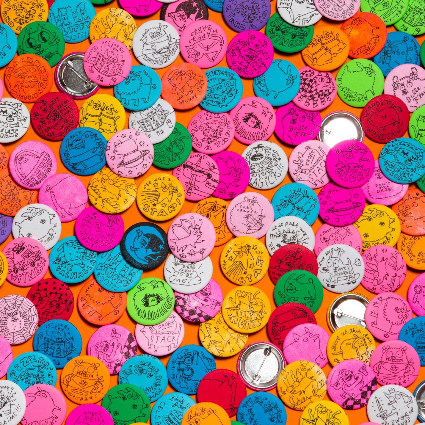 Circle Pinback Buttons