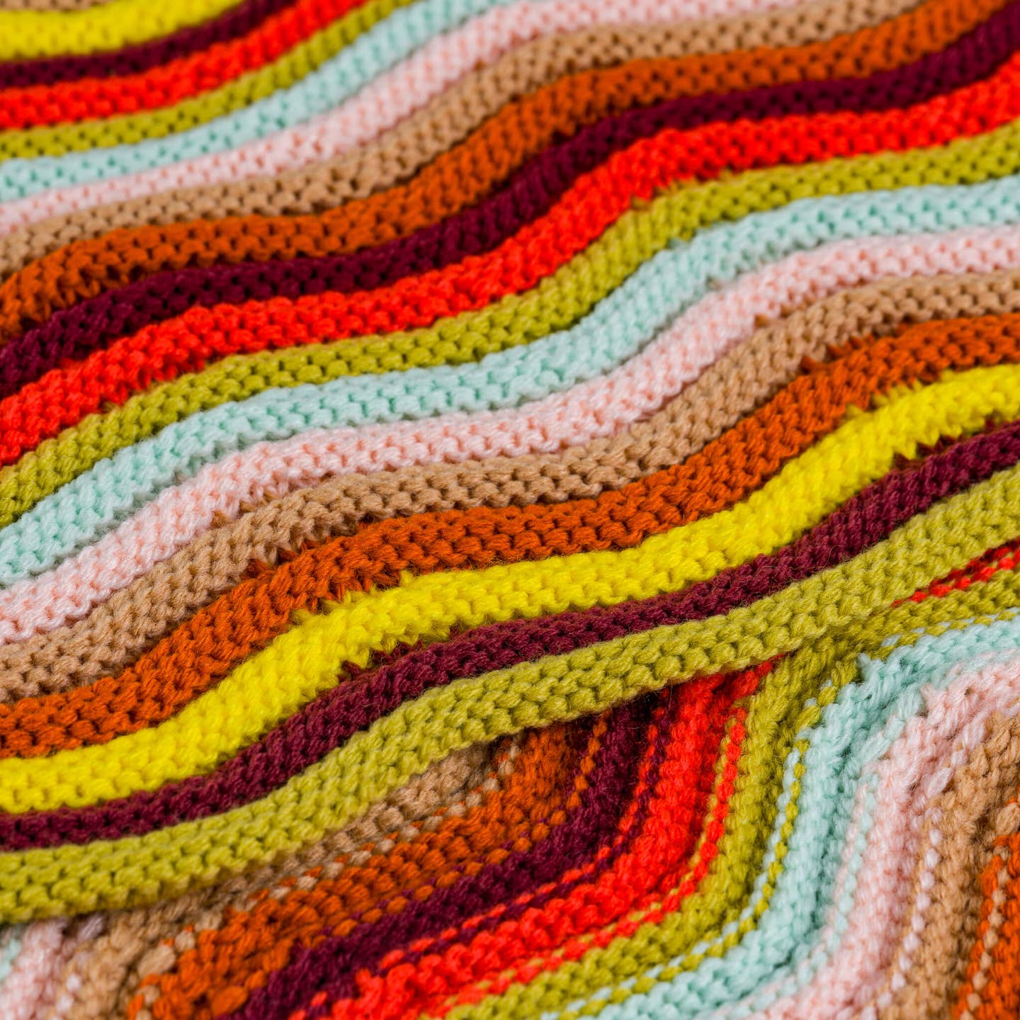 Circus Squiggle Scarf - Desert - Image 3