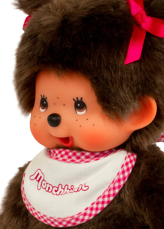 Classic Pink Monchhichi Plush - Image 2