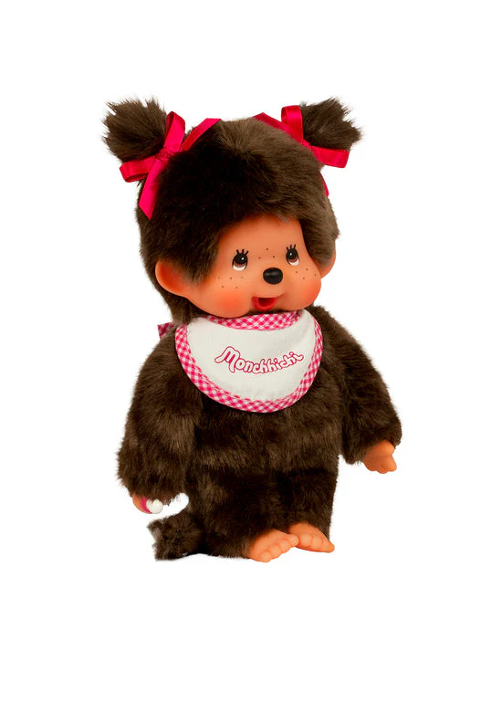Classic Pink Monchhichi Plush - Image 5