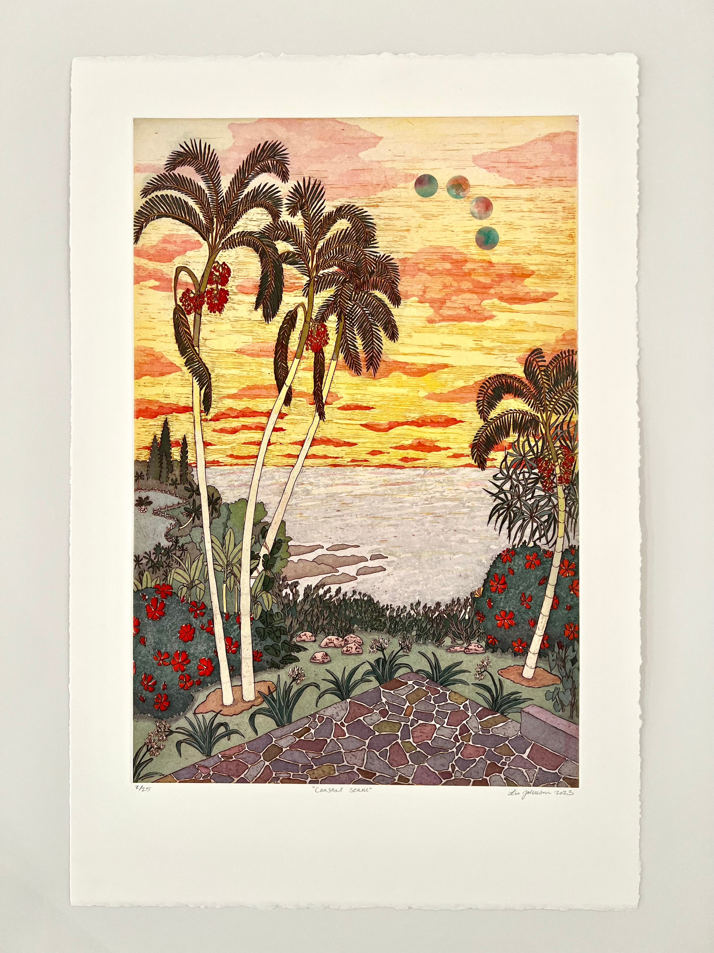 Coastal Seam - Edition of 25 (UNFRAMED) - Image 2