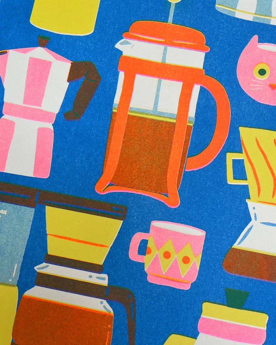 Coffee Pot Print - Image 3