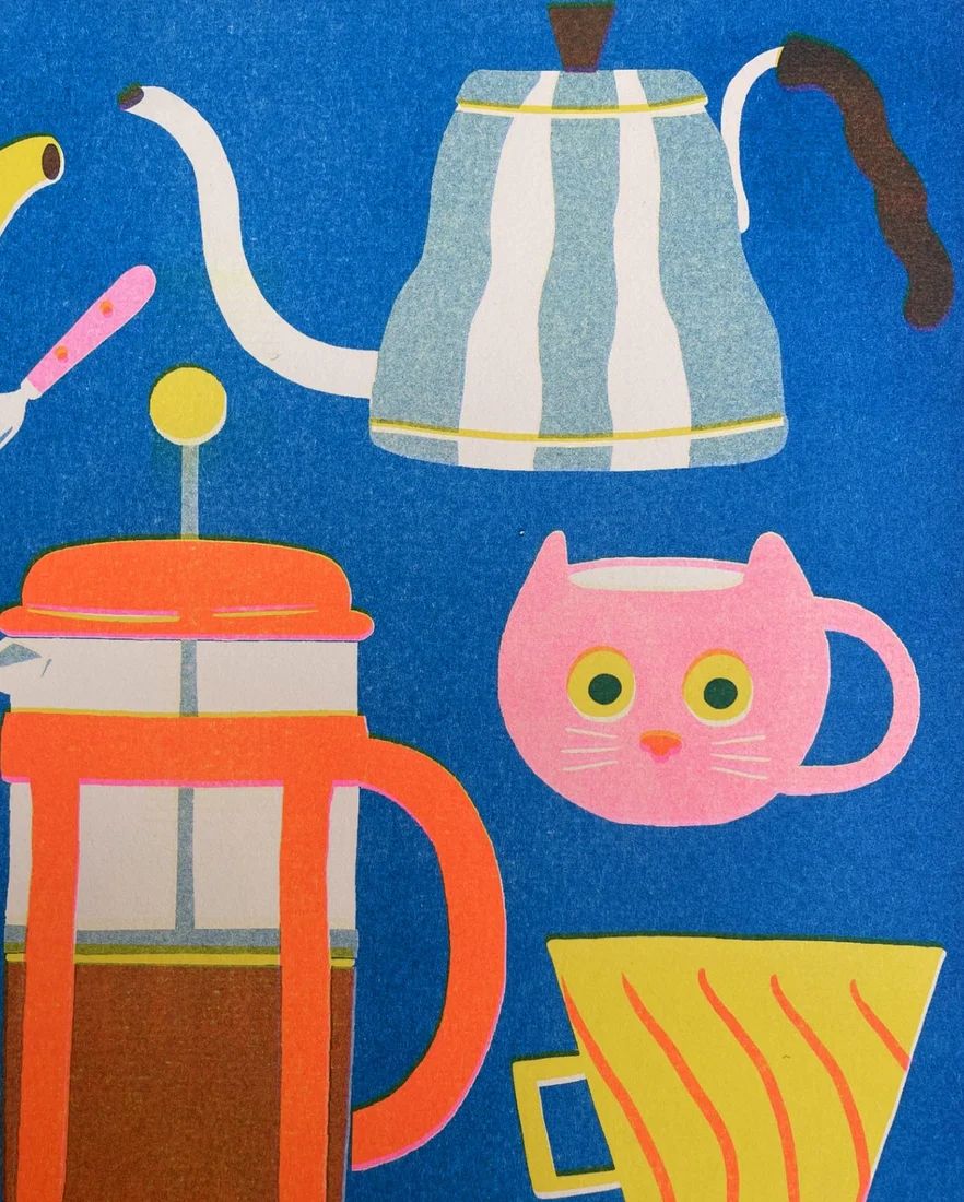 Coffee Pot Print - Image 4