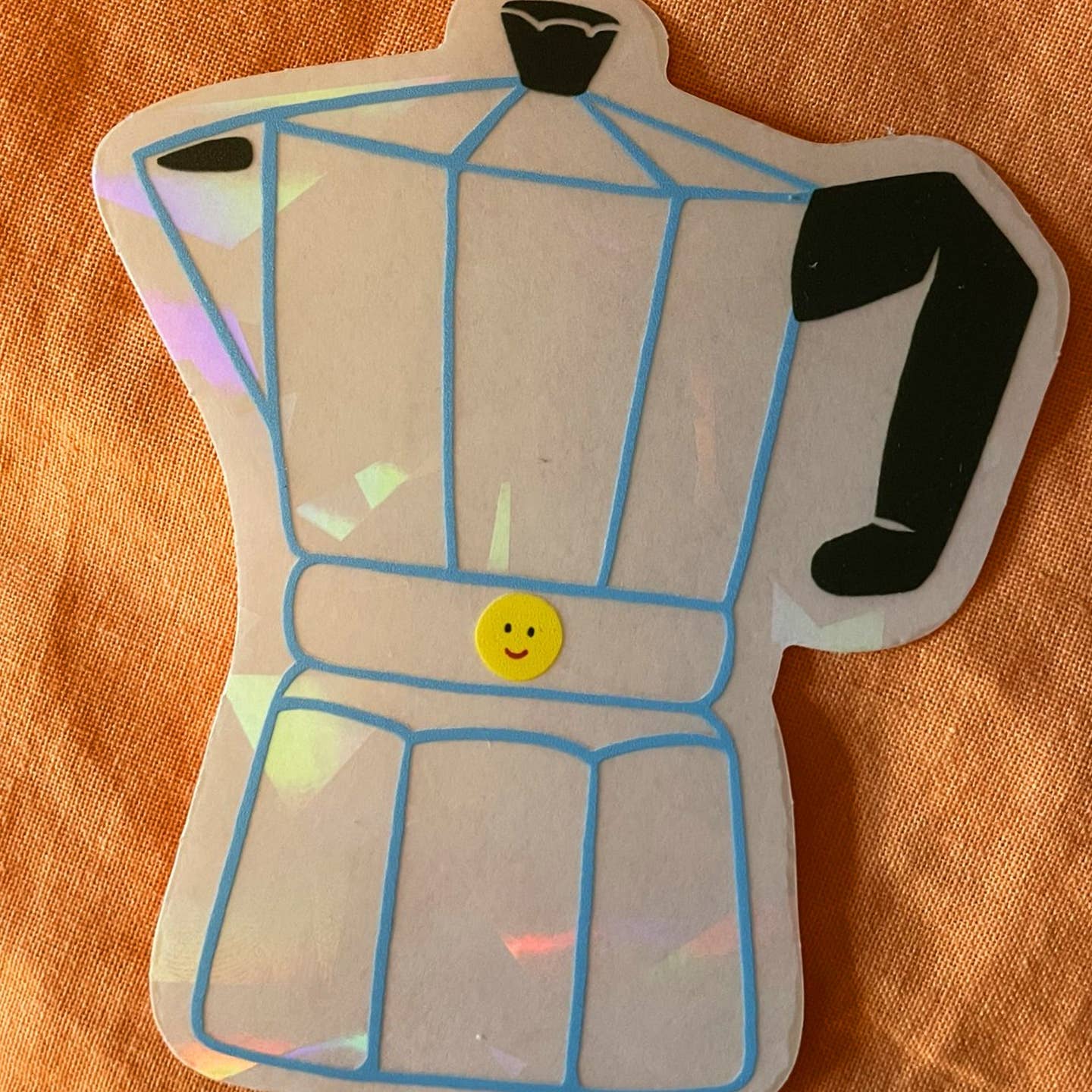 Coffee Pot Suncatcher Sticker - Image 2