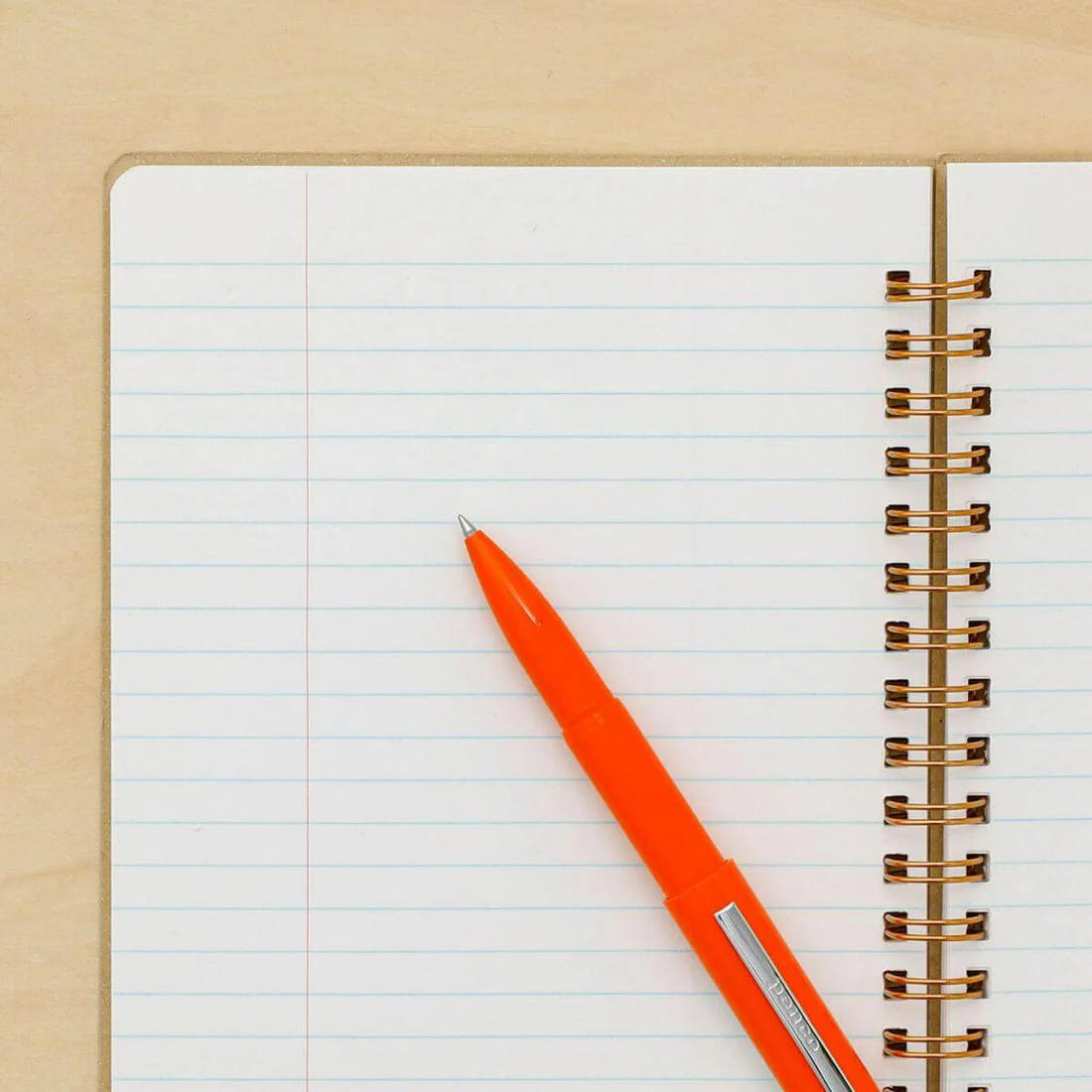 Coil Notebook / Medium - Orange - Image 2