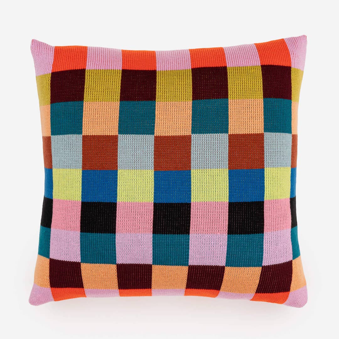 Color Patch Pillow Cover - Sport