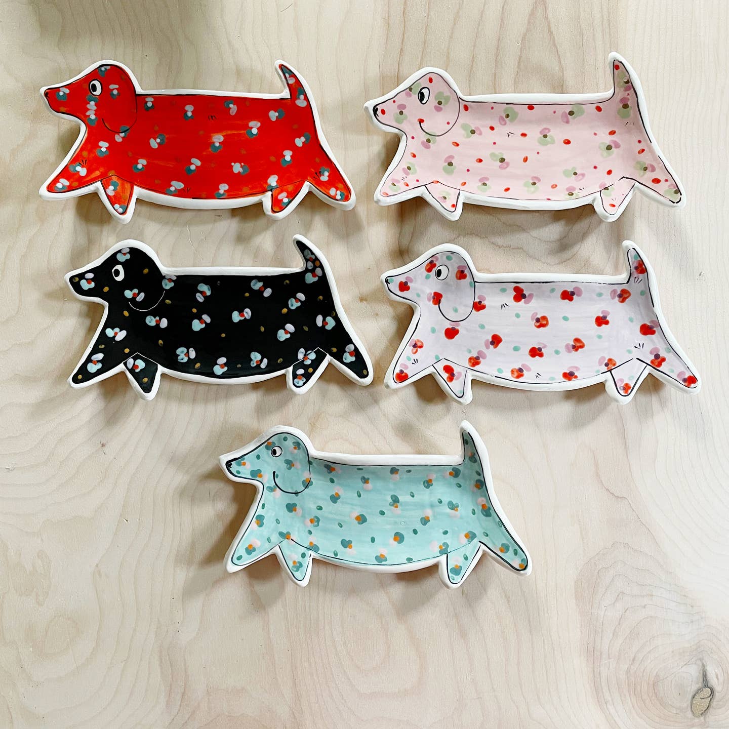 Colorful Dachshund Plate - Image 2
