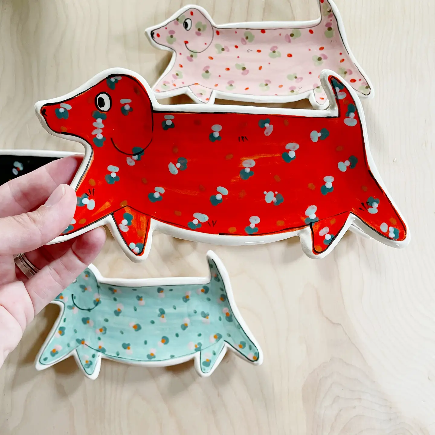 Colorful Dachshund Plate - Image 6