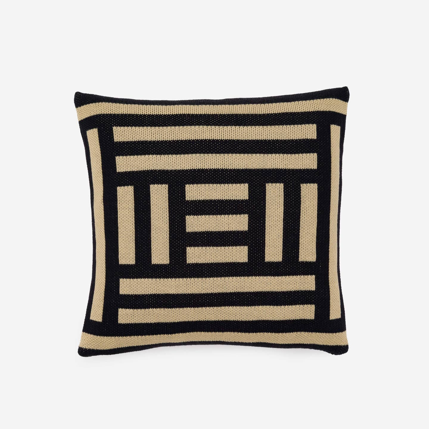 Columns Pillow Cover - Black