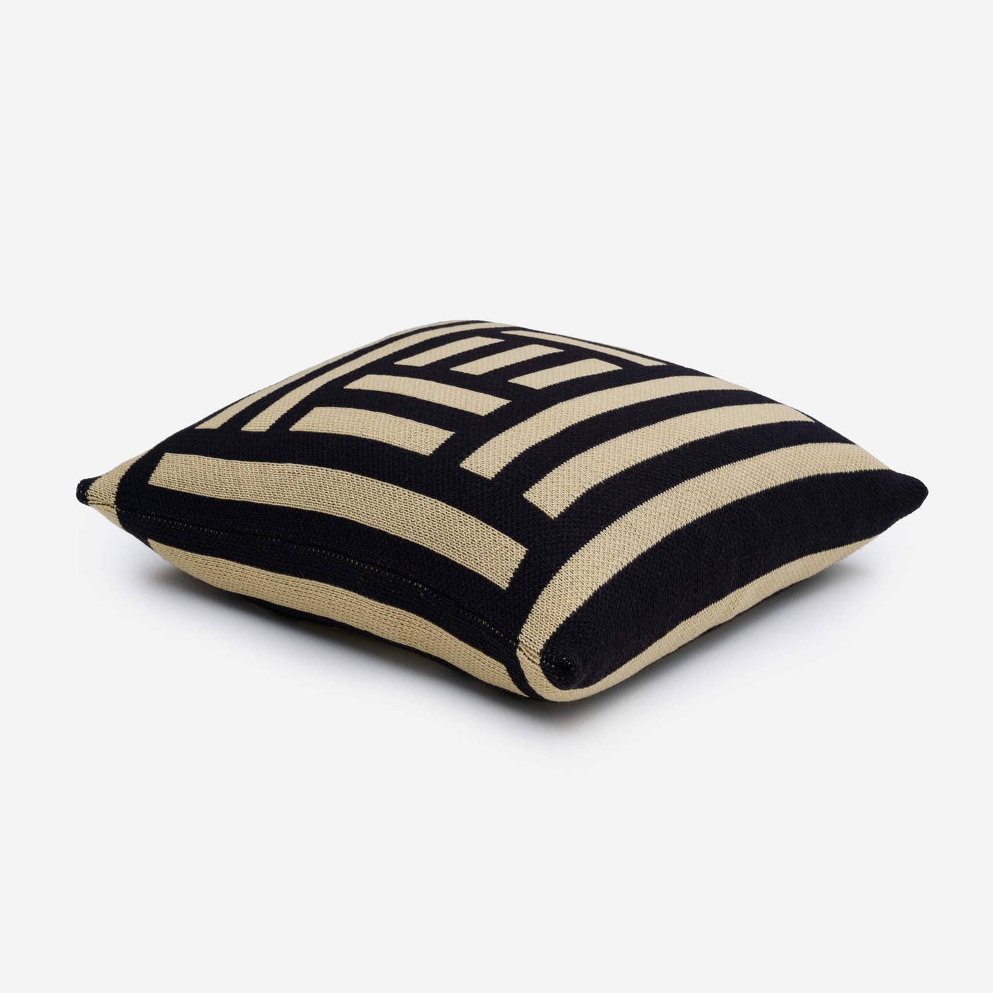 Columns Pillow Cover - Black - Image 2