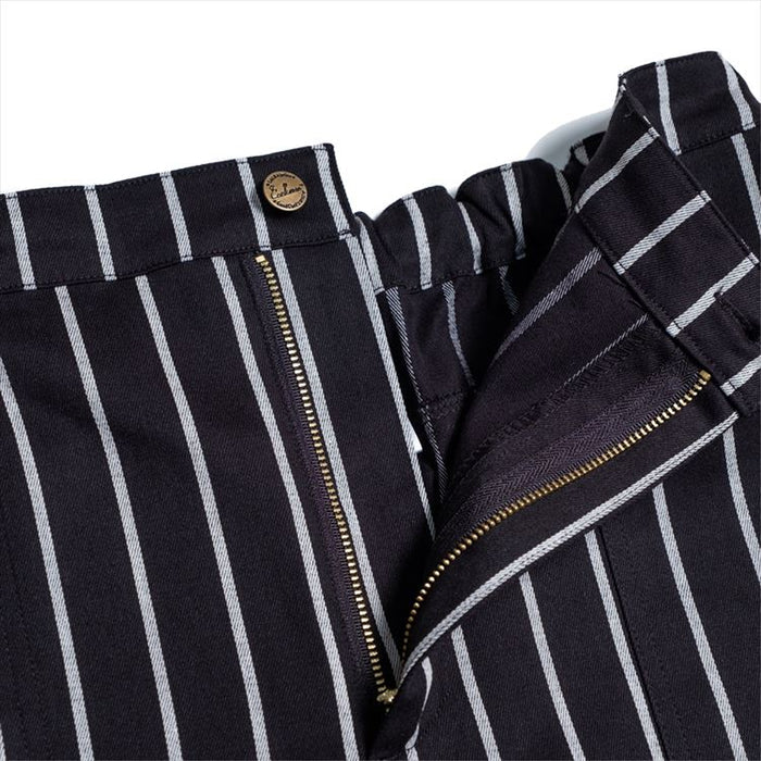 Cookman Baker's Skirt: Stripe - Black - Image 8